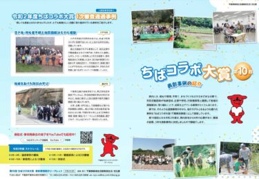 ちばコラボ大賞パンフに掲載